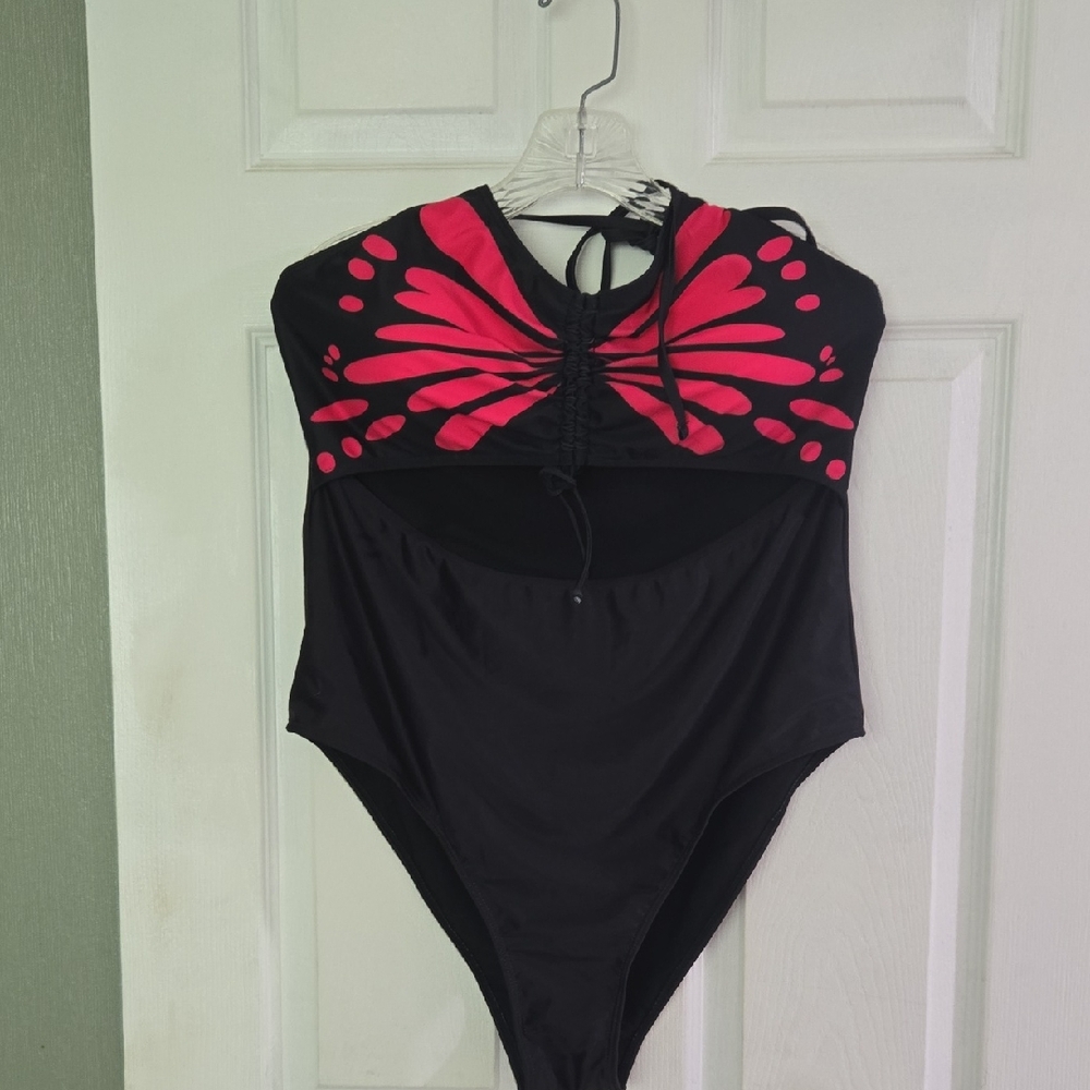 Black and Pink Women's Swimsuit Final Markdown.